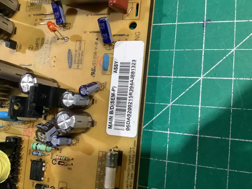 Samsung DA92 00215R Refrigerator Control Board Inverter AZ155060 | NR104