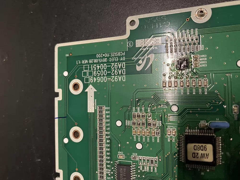 Samsung Kenmore DA92-00649 Refrigerator Dispenser Control AZ26522 | BK150