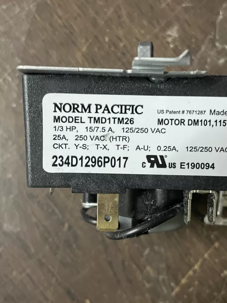 Kenmore General Electric WE4M521 WE04X22654 Dryer Timer AZ43704 | Wm1493