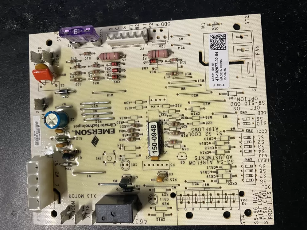 Rheem 47-102077-02-04 Air Handler Control Board