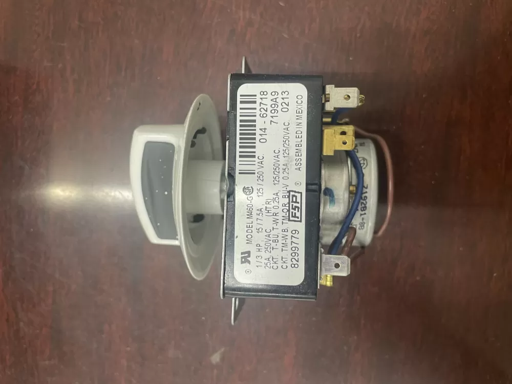 Whirlpool  Maytag  Kenmore  Amana AP6012587 8299779 8299779R WP8299779 PS11745797 Dryer Timer