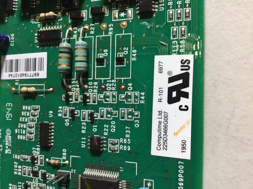 GE WR55X11098C EBX1069P007 Refrigerator Control Board AZ44102 | NR1758