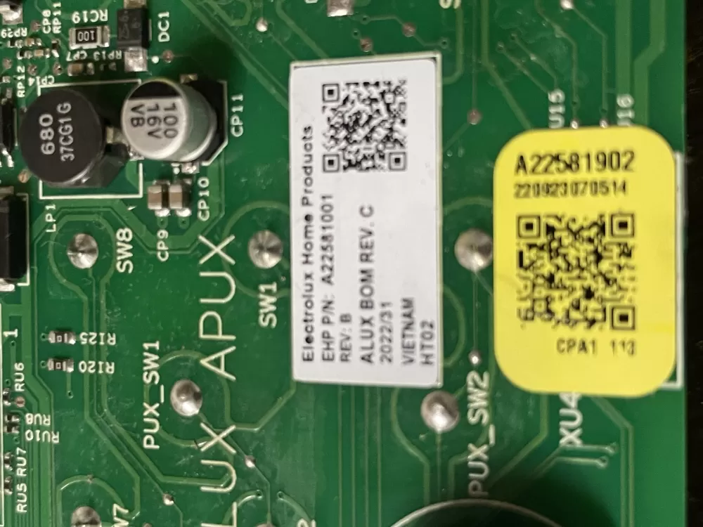 Frigidaire A22581001 A22581901 Range Control Board AZ53598 | Wm1896