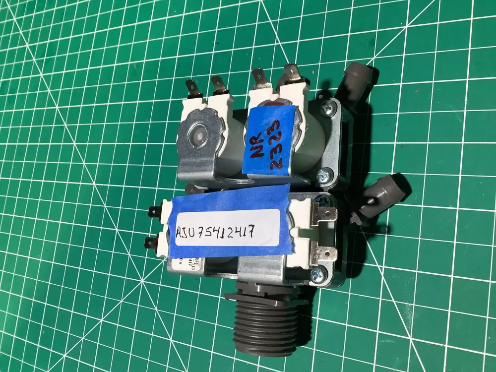 LG AJU75412417 Washer Water Inlet Valve AZ129496 | NR2323