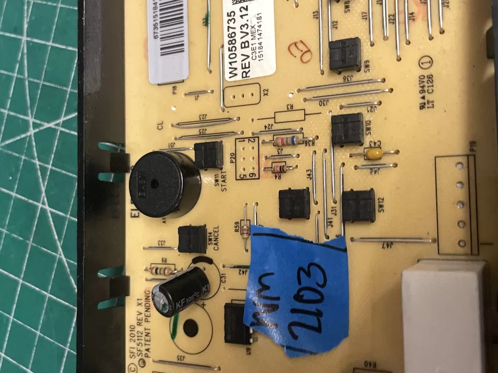 Whirlpool AP6023221 W10348708 W10586735 Range Control Board AZ210514 | Wm2103
