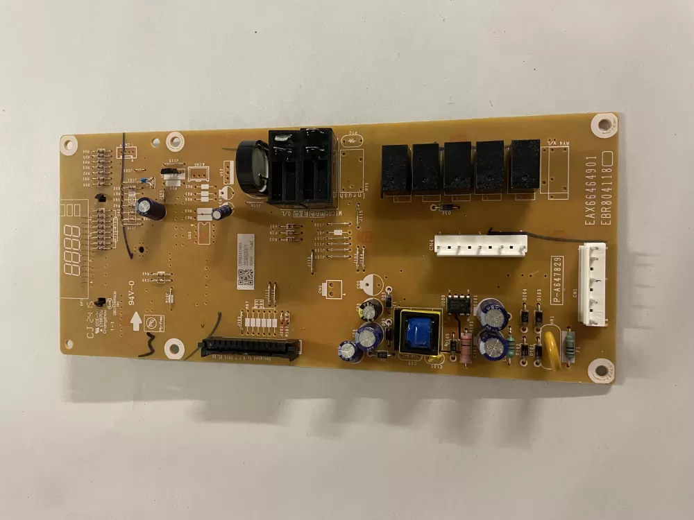LG  Kenmore EBR80411804  AP7223334  EAX66464901 Microwave Control Board Panel