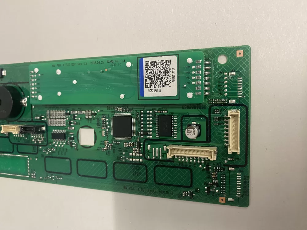 Samsung Wa50r5400av Washer Control Board Display Module AZ227361 | BK1928