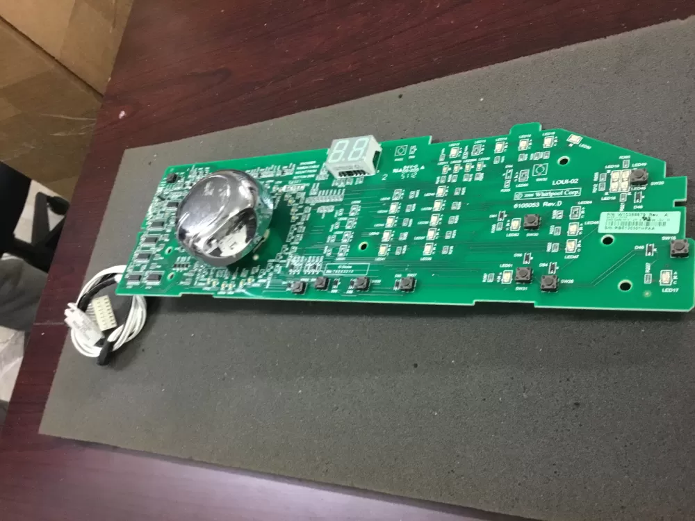 Whirlpool W10388679 W10388675 Dryer Control Board