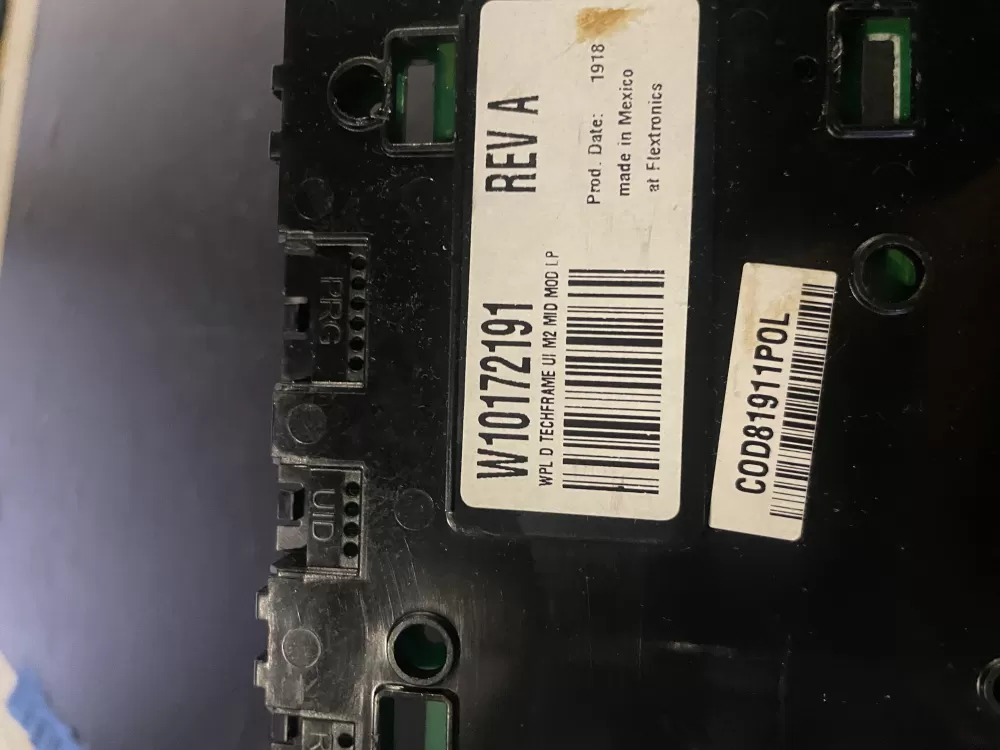 Whirlpool W10172191 W10031410 Dryer Control Board AZ25074 | WMV341