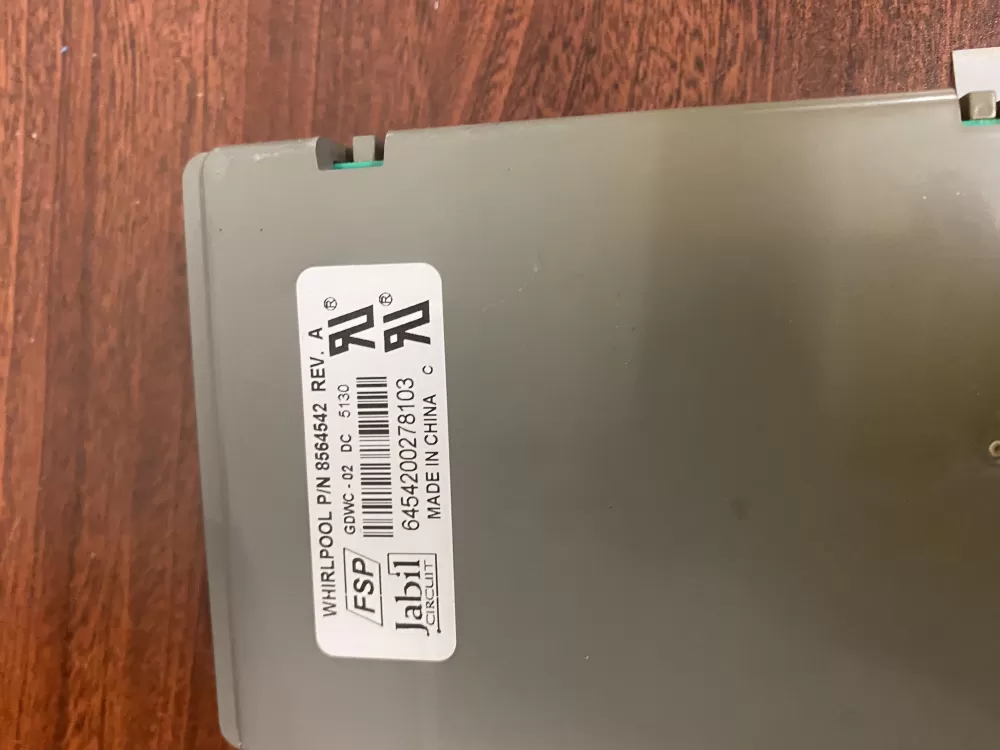 Whirlpool KitchenAid Kenmore WP8564543 Dishwasher Control Board AZ30332 | BK195