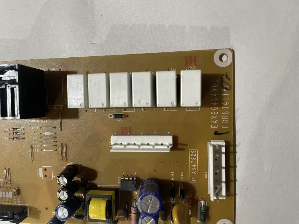 LG GE EBR80411802 Microwave Control Board AZ203527 | KM1065