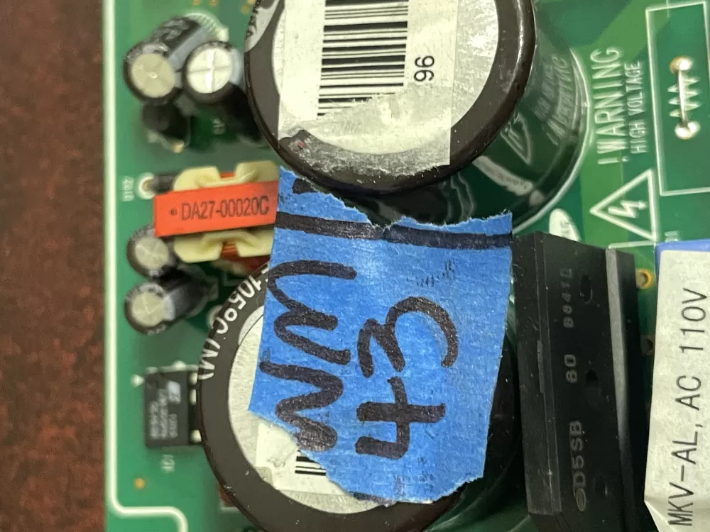 Samsung DA41 00707B Refrigerator Control Board Inverter AZ27489 | WM43