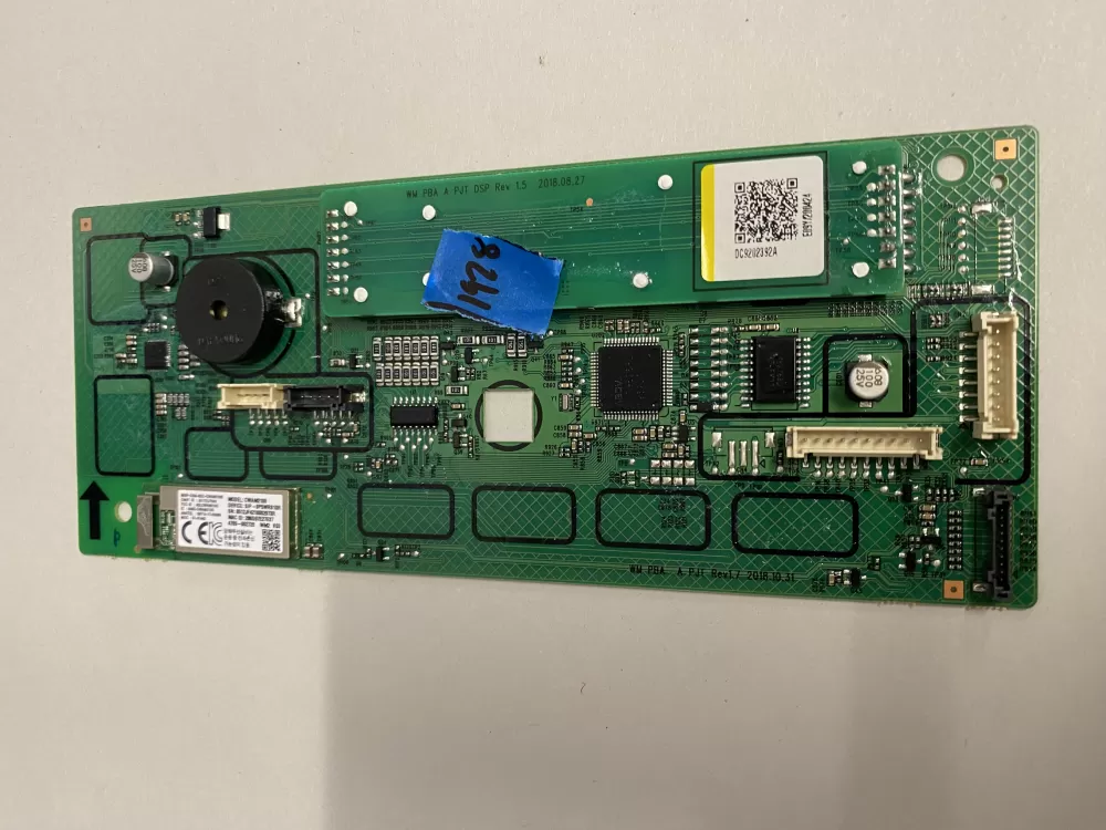 Samsung DC92 02392A Washer Control Board AZ227386 | BK1928