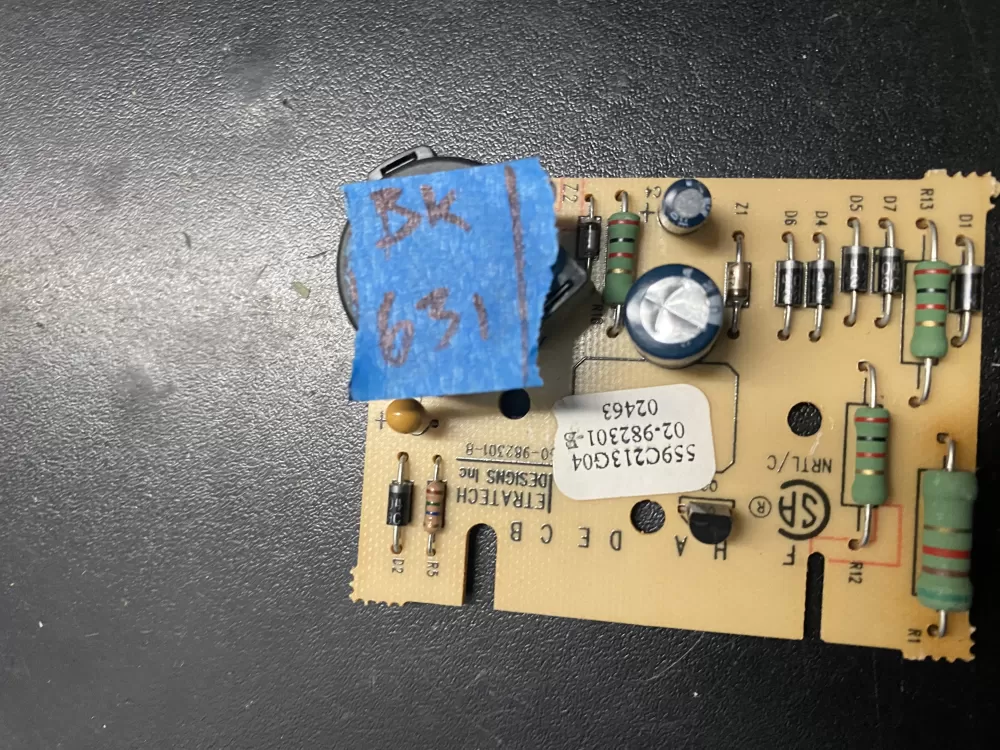 GE 559C213G05 50-982301- 50-982301- Dryer Control Board AZ14782 | BK631