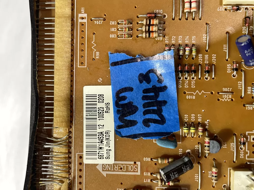 LG AP5293739 6871W1A453A Microwave Main Control Board AZ201536 | Wm2443