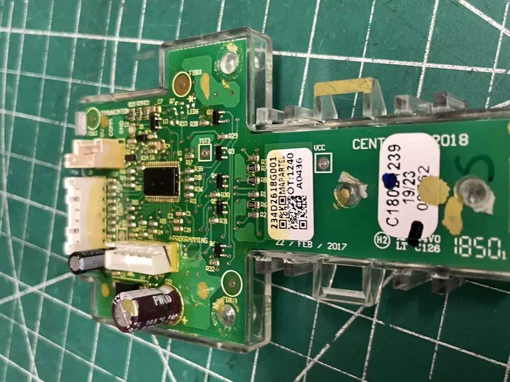 GE 234D2618G001 WE04X27284 Dryer Control Board AZ210390 | Wm2119