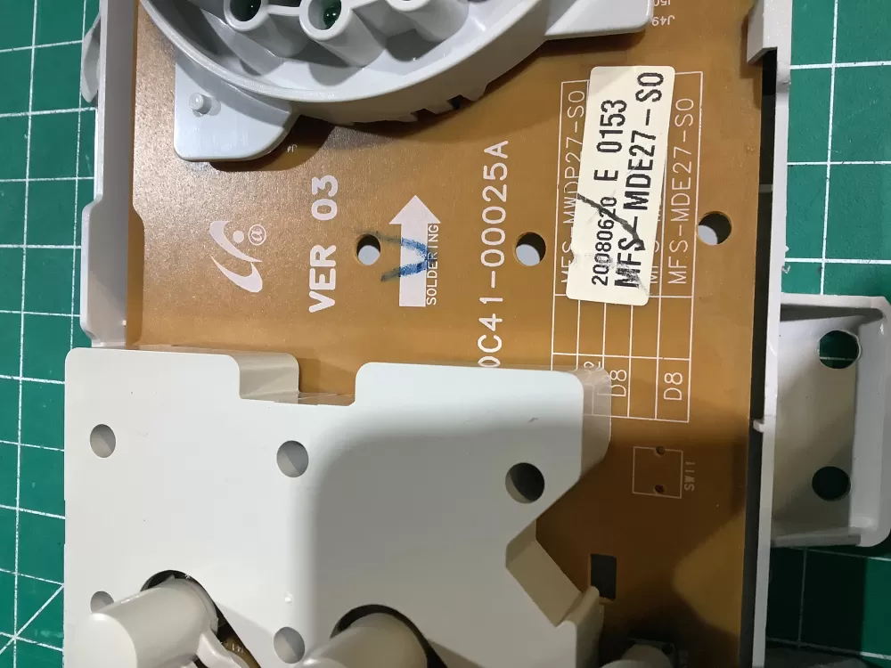 Samsung MFS-MDE27-S0 AP4244222 Dryer Control Board AZ144014 | NRV559
