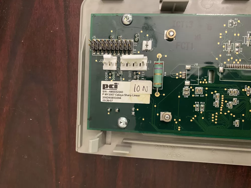 GE 200D9085G004 User Interface Display Screen Control Board AZ37363 | BK164