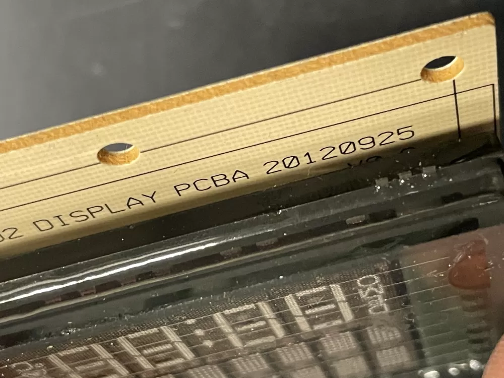 GE WB27K5233 Combo Oven Display Control Board Part AZ20157 | WM1072