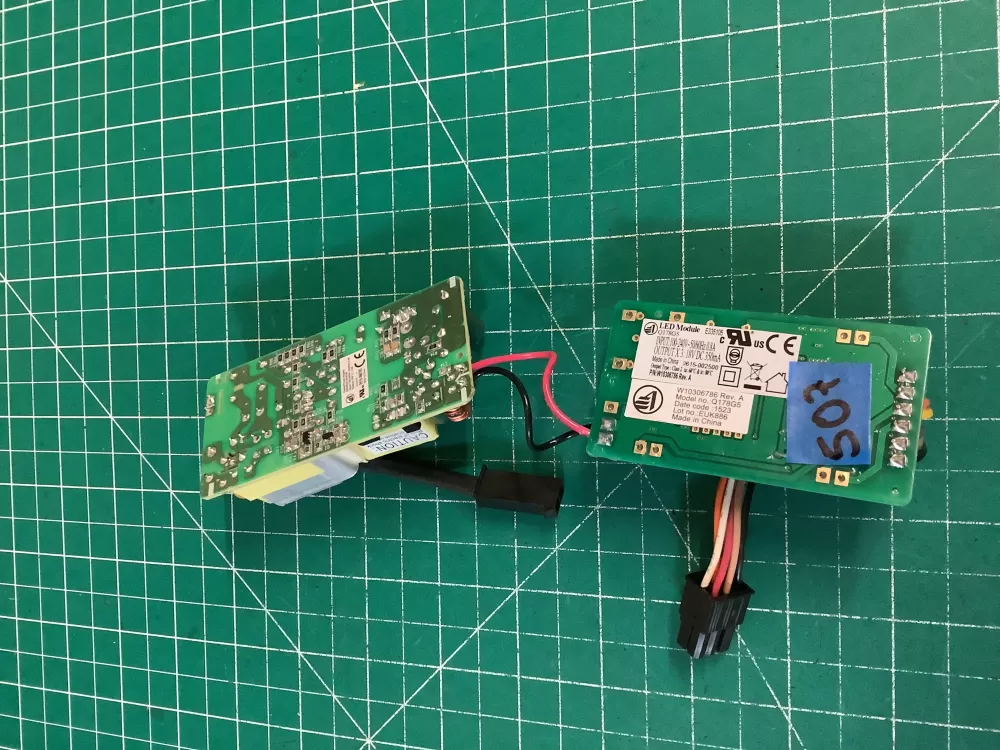 Whirlpool W10306786 Refrigerator LED Inverter Board Box AZ228002 | NR507