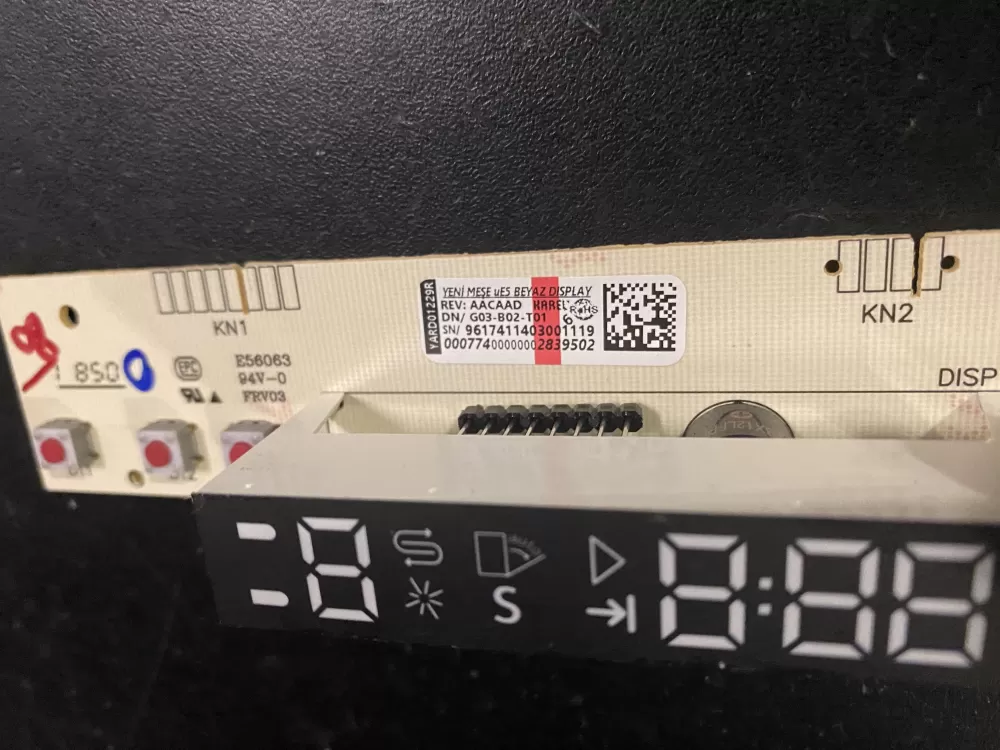 Control Board e56063  YARD01229R  g03-b02-t01 AZ26238 | BK135