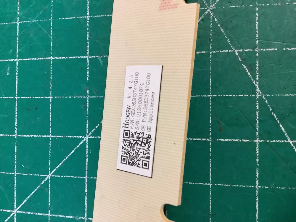 GE Configured Service UI Control Board AZ224058 | NR775