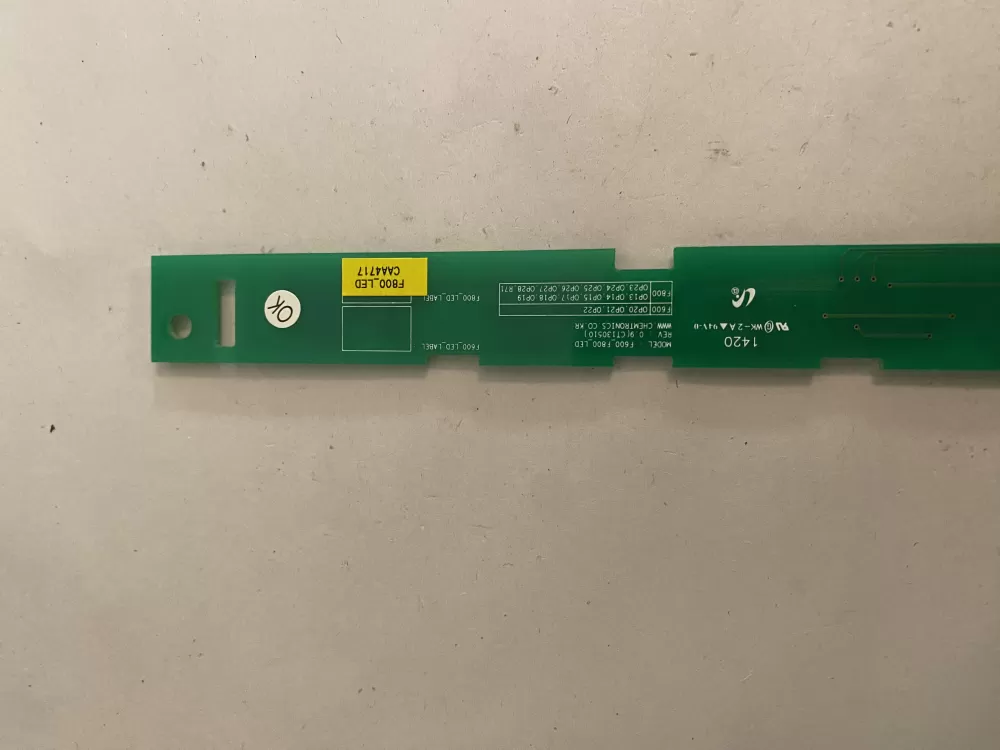 LED Control Board - Part# F600_F800_LED F600_LED 1327GL AZ121542 | BK2230