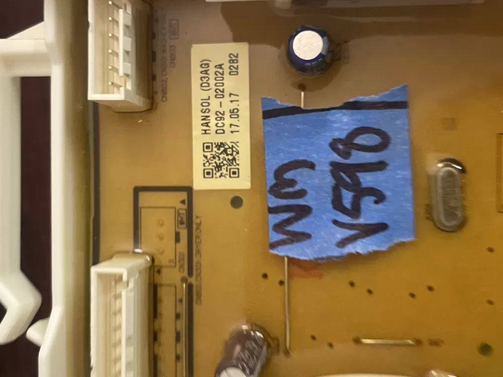 Samsung DC92 02002A Washer Control Board AZ81041 | Wmv598
