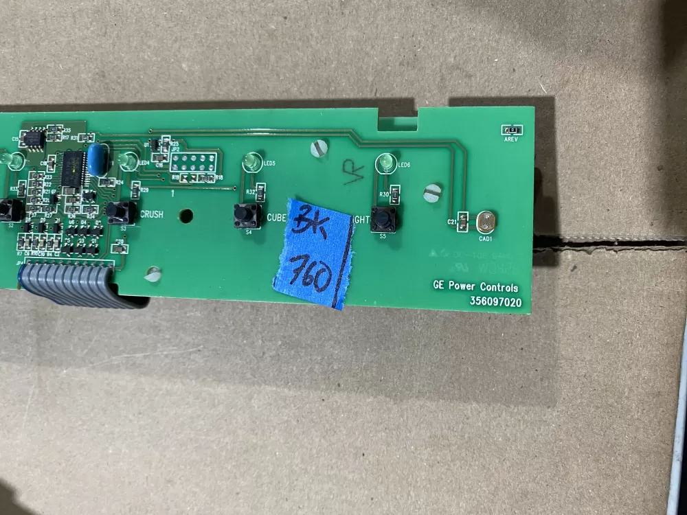 Kenmore Maytag WP67003817 125592-09 Refrigerator Control Board AZ88270 | BK760