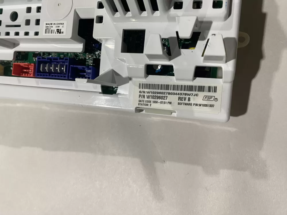 Kenmore W10296027 W10393472 PS3500776 Washer Control Board AZ145476 | BK2437