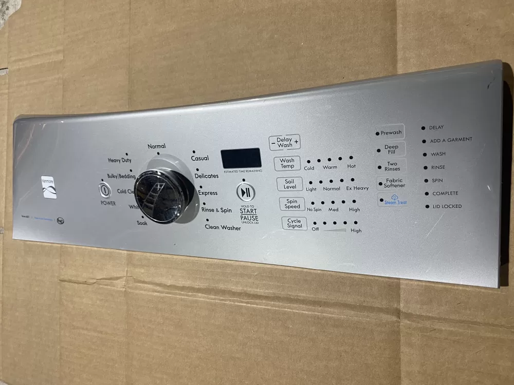 Kenmore  Whirlpool W10643937 W11084074 Washer Control Board Panel