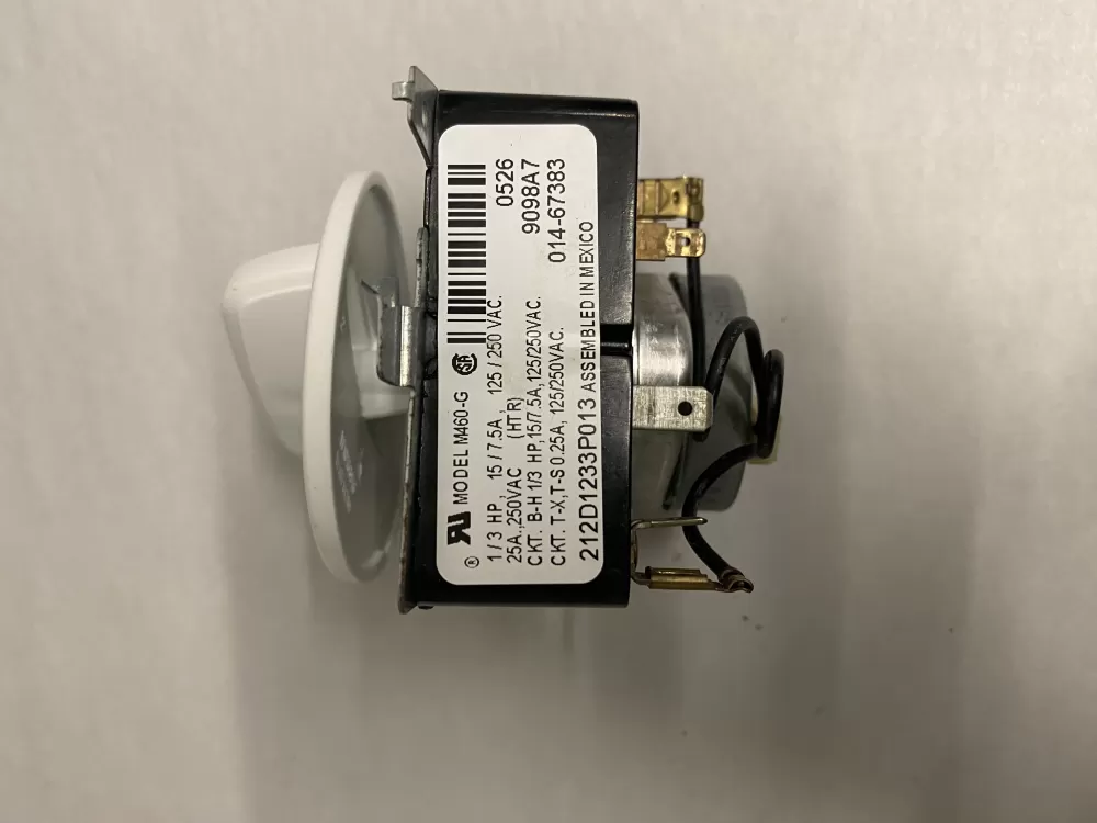 GE 212D1233P013 WE4M365 Dryer Timer