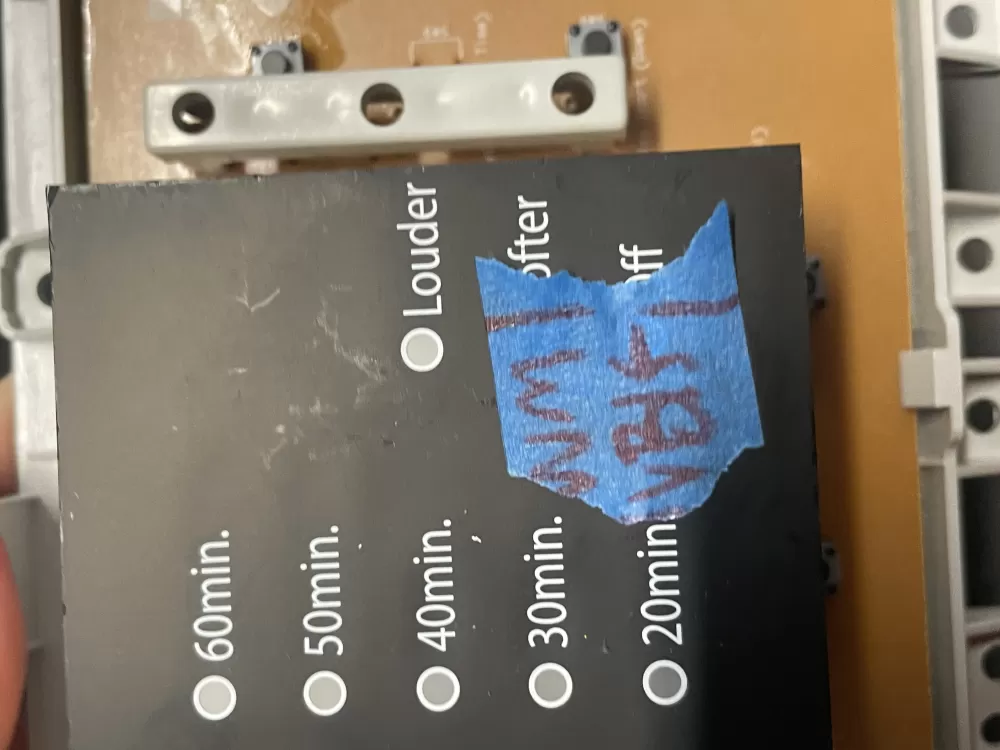 Samsung DC41-00066A Washer Control Board AZ20796 | WMV175