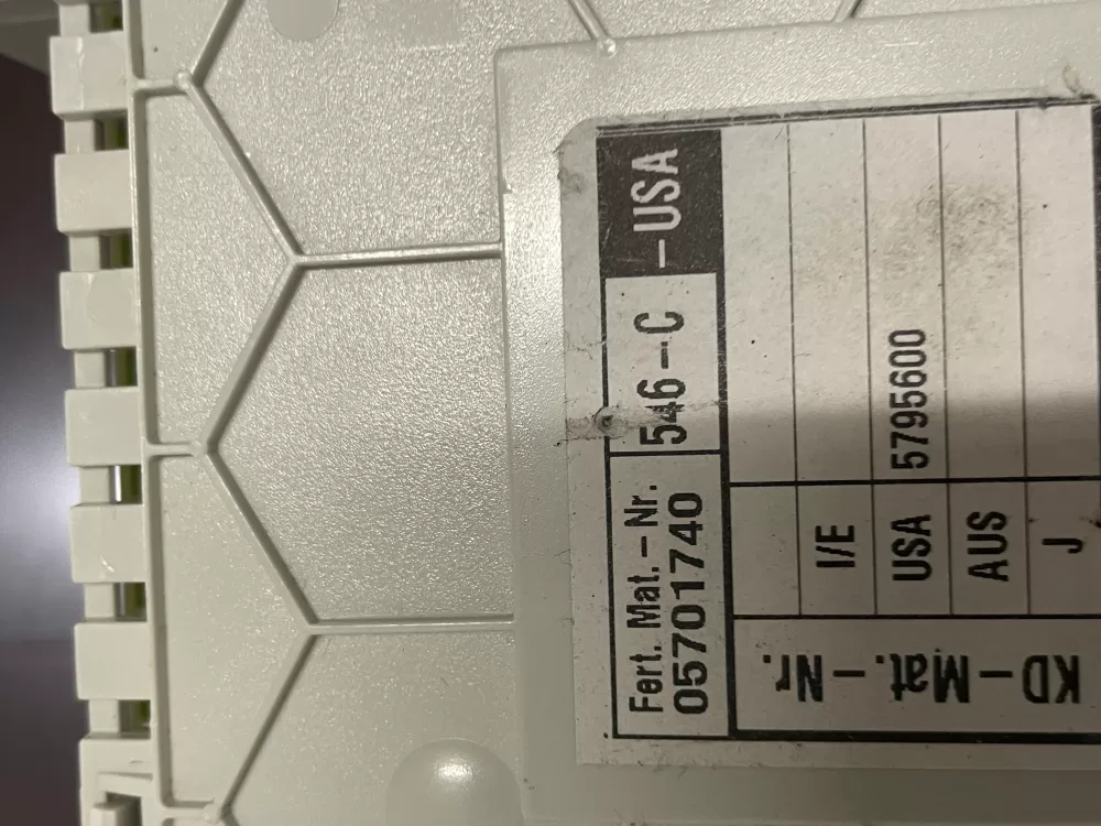 Miele 05701740 Dishwasher Electronic Board AZ93679 | Wm1264