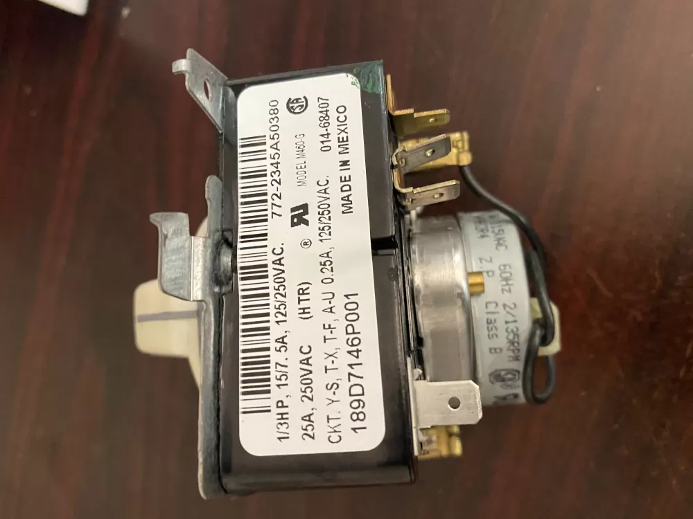 GE  General Electric  Kenmore 189D7146P001 Dryer Timer
