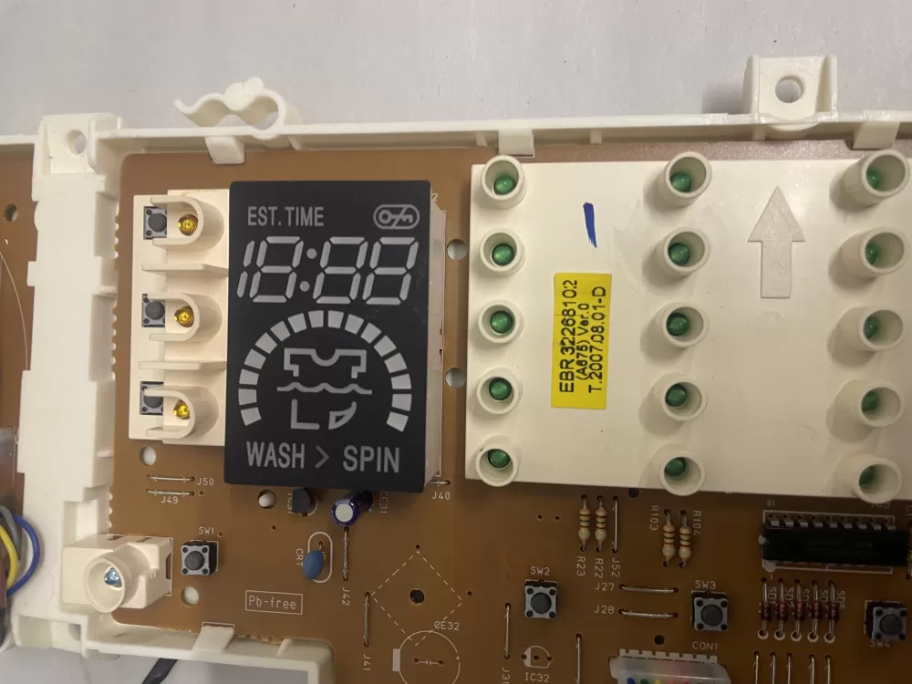 LG EAX32221201 EBR32268102 Washer Control Board AZ207188 | KM603