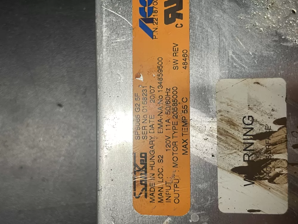 Frigidaire 134859500 Washer Control Board AZ572 | Wmv199