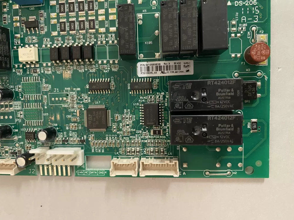 Whirlpool Maytag W10589838 WPW10589838 Refrigerator Control AZ201576 | BK2702