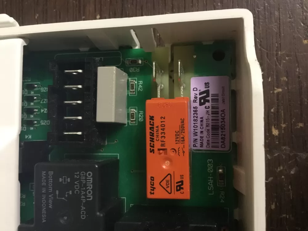 Whirlpool Maytag Kenmore W10182365 Dryer Control Board AZ10290 | NR525