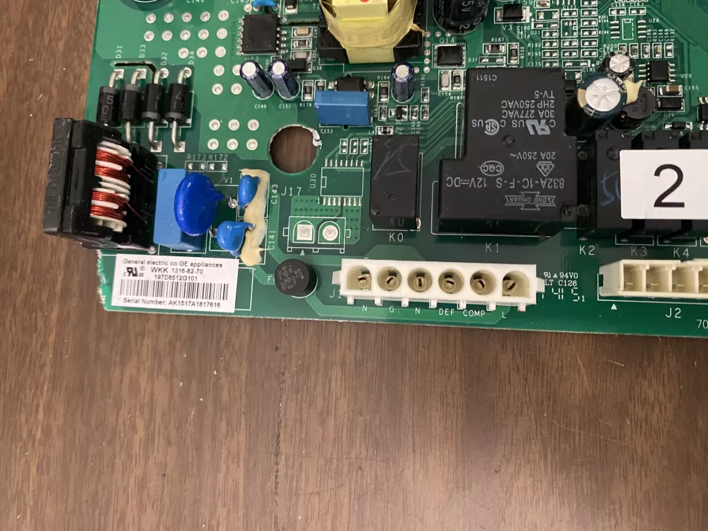 GE LG 197D8512G101 70213160101GA Refrigerator Control Board AZ96686 | BK456