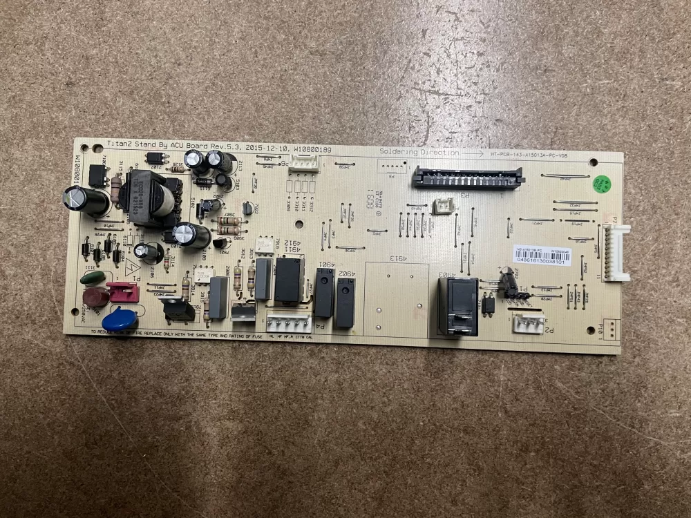 Whirlpool W10832046 Microwave Control Board