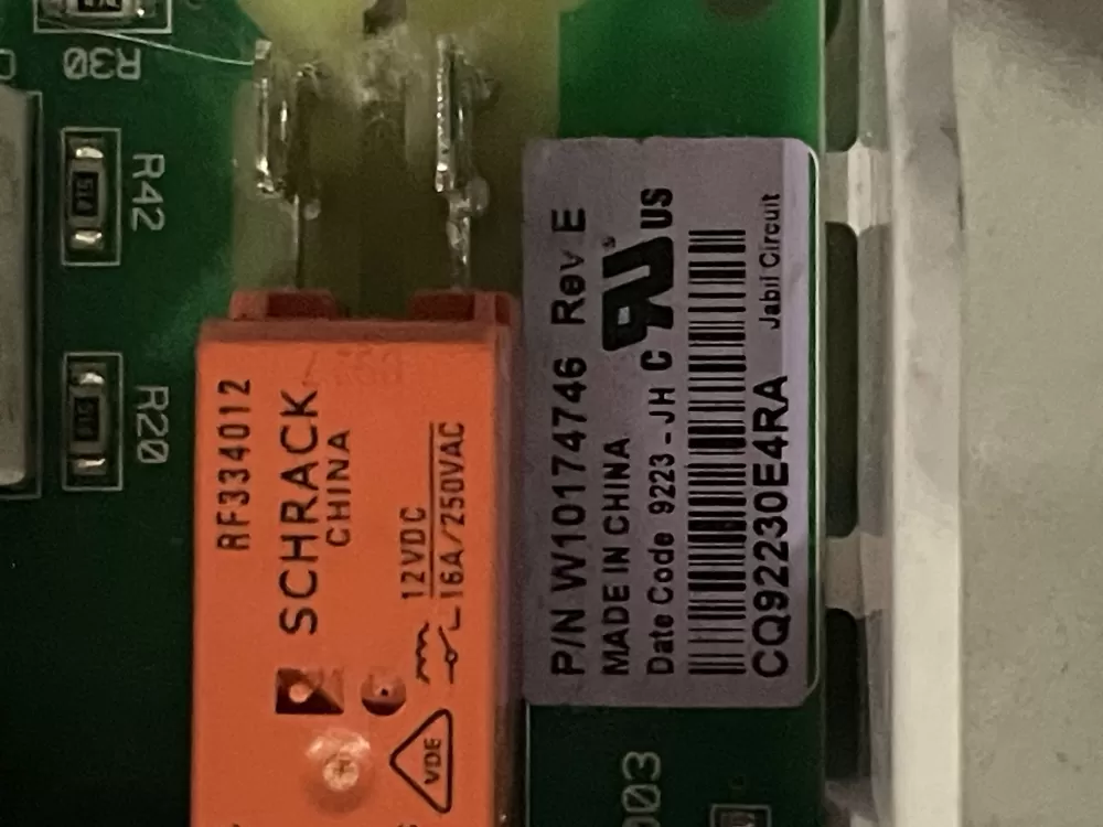 Whirlpool Maytag Kenmore W10182365 Dryer Control Board AZ34751 | Wm214