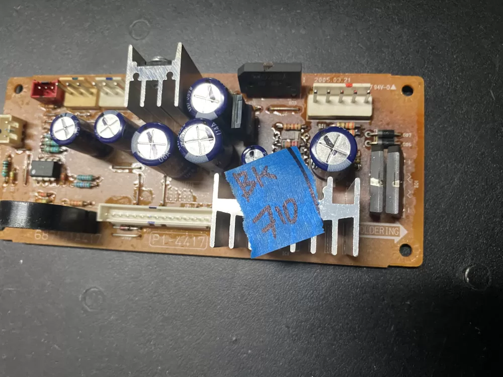 LG Wb27x10861 6871w1a417a Microwave Control Board Power AZ18669 | BK710