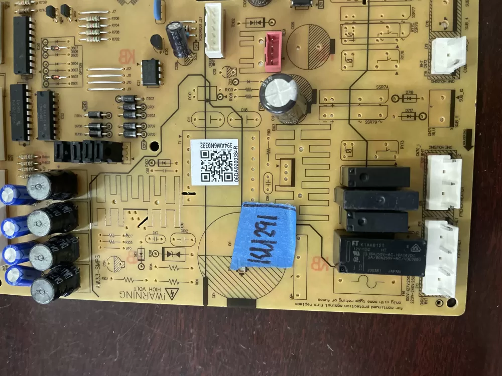 Samsung DA92 00384R Refrigerator Control Board AZ35951 | KM291