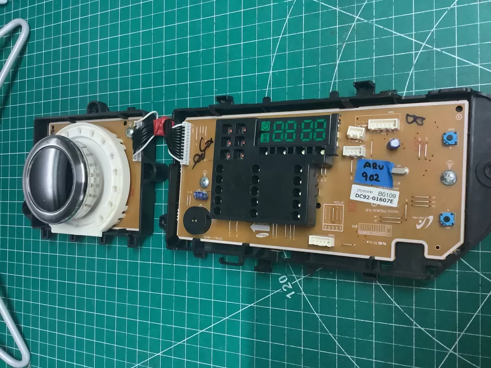 Samsung DC92 01607E Dryer Control Board AZ206321 | ARV902