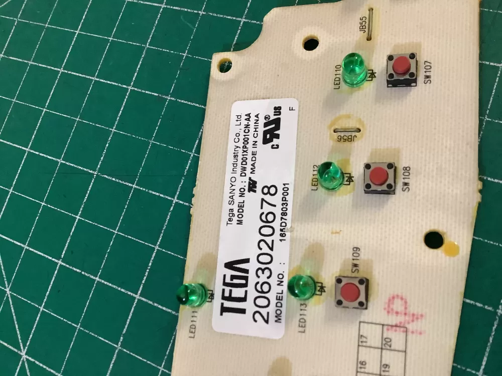 GE 165D7803P001 WD21X10378 Dishwasher Control Board AZ203377 | NR329