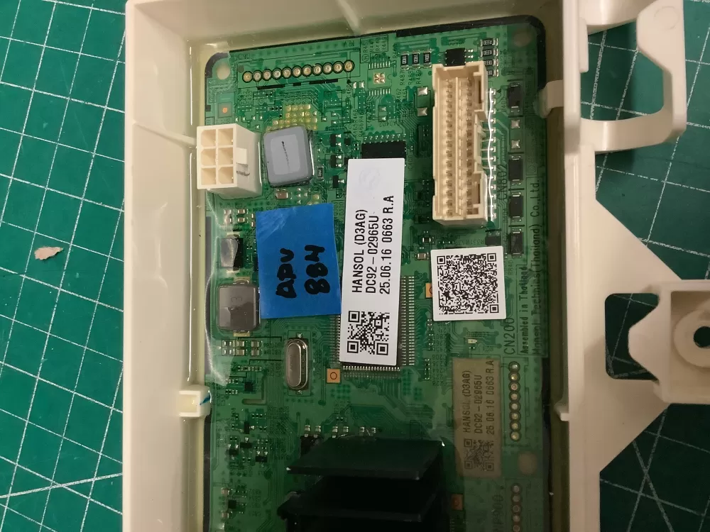 Samsung DC92-02965U Washer Control Board AZ206759 | ARV884