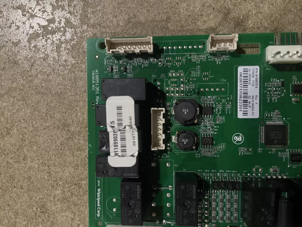 Amana W11043763 PS12070401 Refrigerator Control Board AZ27972 | KM194