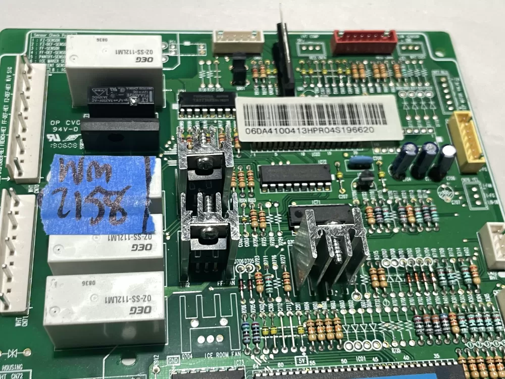 Samsung DA41-00413 Refrigerator Control Board AZ116478 | Wm2158