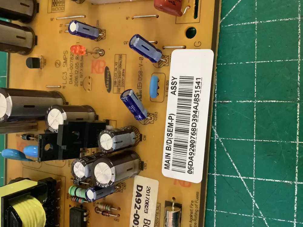 Samsung DA92 00768D Refrigerator Control Board Inverter AZ203963 | NR345